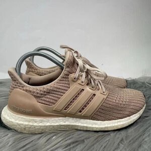 Adidas Ultra Boost 4.0 Size 7.5 Shoes Pink Athletic Running Sneakers